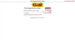 Desktop Screenshot of chuala.com