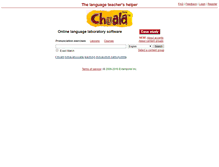 Tablet Screenshot of chuala.com